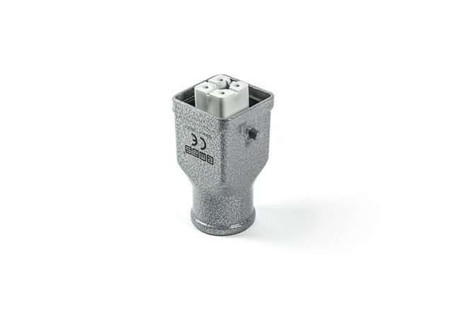 Metal 4 Poles Extension Type Socket 10A Top Entry Multipole